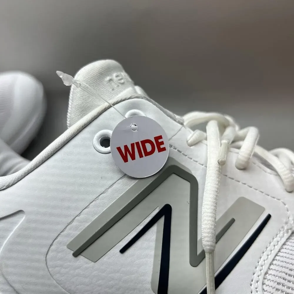New Balance 3000 V6 Metal Baseball Cleats Men Size 13 2E White Comfort Shoes NEW